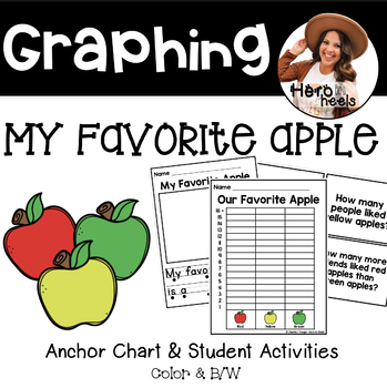 Preview of My Favorite Apple Graphing and Tasting Activities