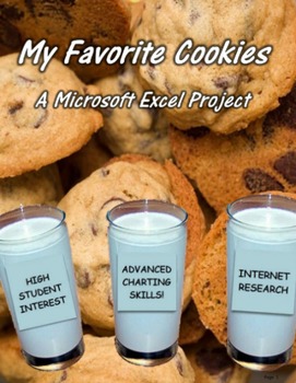 Preview of My Favorite Cookies  A Microsoft Excel Project