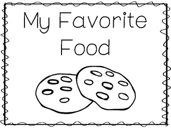 my favorite food cookies preschool trace and color worksheets and activities