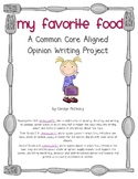 My Favorite Food (Opinion Writing)
