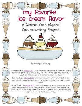 essay my favorite ice cream writing