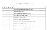 My Favorite Icebreaker Questions