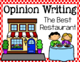 My Favorite Restaurant Opinion Writing 