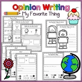 Scaffolded Opinion Writing Lessons