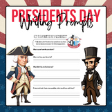 My Favorite US President Writing Prompt | Presidents Day A