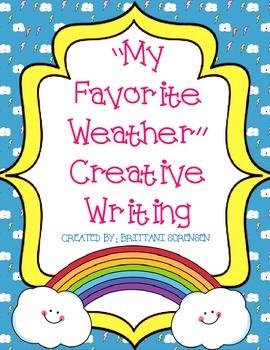 creative writing sunny weather