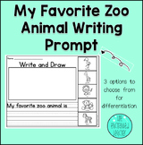 My Favorite Zoo Animal Writing Prompt | Literacy