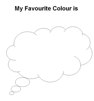 My Favourite Colour Printable by Mama King's Printables | TpT