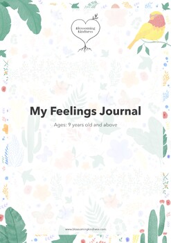 Preview of My Feelings Journal