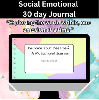 Preview of My Feelings, My Story: The Daily SEL Journal for Emotional Exploration & Growth!