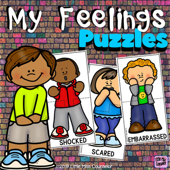 My Feelings Puzzles for Early Childhood: Social Emotional Learning