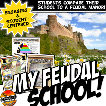 Preview of My Feudal School: A School vs. Medieval Manor Comparison Middle Ages Activity