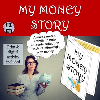 Preview of My Money Story | A mixed media reflection about our relationship with money