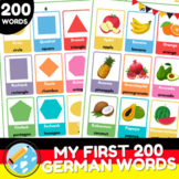 My First 200 German Words | English-German Picture Dictionary