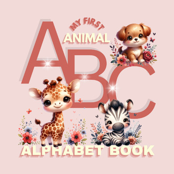 Preview of My First ABC Animal Alphabet Book for Kids by Corey Anne Abreau