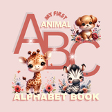 My First ABC Animal Alphabet Book for Kids by Corey Anne Abreau