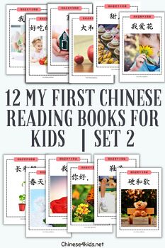 Preview of My First Chinese Reading Books – Set 2 – 13-24 book