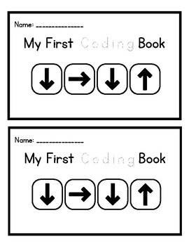 Preview of Computer Skill: My First Coding Book, EASY Sub Lesson