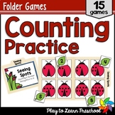 Counting Practice - Folder Games