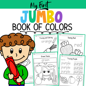 Preview of My First JUMBO Book of Colors