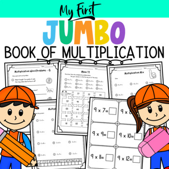 Preview of My First JUMBO Book of Multiplication