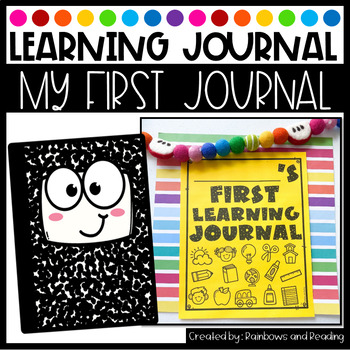 My First Learning Journal by Rainbows and Reading | TPT