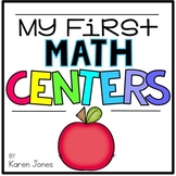 My First MATH Centers  {Kindergarten}