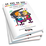 My First Piano: Play Fun Songs With Colorful Codes For Kid