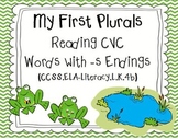My First Plurals, Reading CVC Words with -s Endings