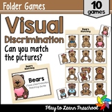 Matching - Visual Discrimination Folder Games