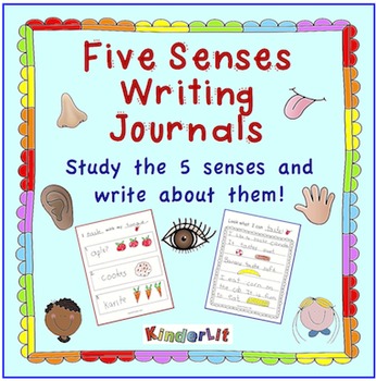 Preview of Five Senses - A Writing Journal