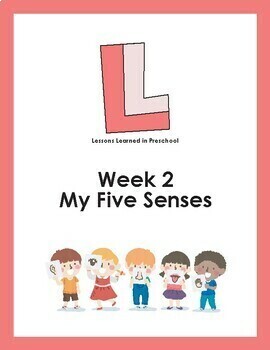 Preview of My Five Senses Preschool Lesson Plan