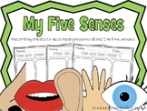 My Five Senses - Recording Sheets