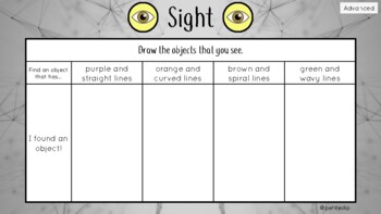 Preview of My Five Senses Task Cards