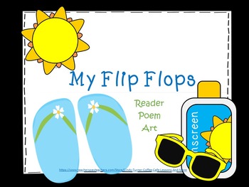 Preview of My Flip Flops Poem and Emergent Reader