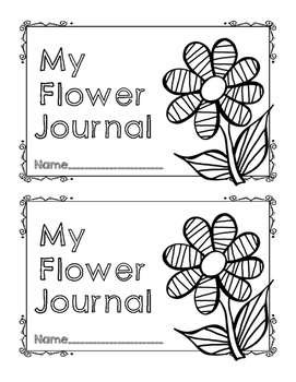 Preview of My Flower Observation Journal