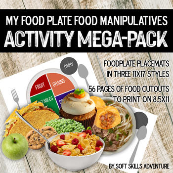 Preview of My Food Plate Nutrition & Manipulatives Mega-Pack