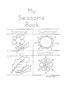 Preview of My Four Seasons Book and Reader's Theatre Plays