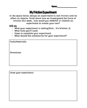 Preview of My Friction Experiment