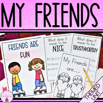 My Friends Bilingual Bundle by Angie's Schoolhouse | TPT