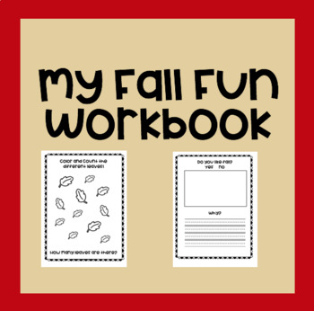 Preview of My Fun Fall Workbook