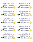 My Future is So Bright Gift Tag (Avery Compatible)