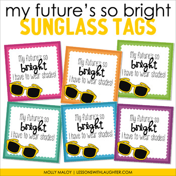 Preview of My Future's So Bright... Sunglass Tags