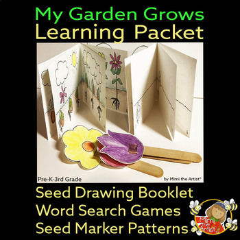 Preview of "My Garden Grows" Learning Packet