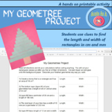 My Geometree Project - a printable activity