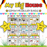 My German Big House Real Pics Vocabulary Flash Cards Bundl