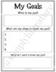 My Goal-Setting Packet by Simply Literature | TPT