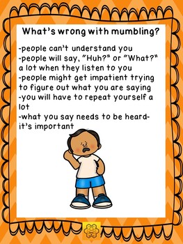 My Good Speech Book for Mumbling by Su-B Speech | TPT