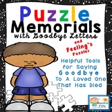 Puzzle Memorials and Goodbye Letters for Grief