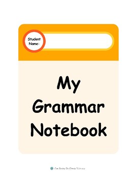 Preview of My Grammar Notebook